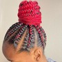 Feed In Braided Ponytail Braids