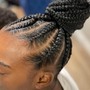 Feed In Braided Ponytail Braids