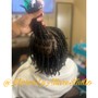 Medium Starter Locs (above shoulder)