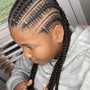 6 Cornrows