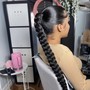 Bohemian Knotless Braids (medium)