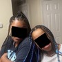 Kid's Natural Hair Cornrows (12 years and younger)