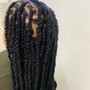 Loc barrels & two strand twist