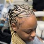 Long Alicia keys cornrows