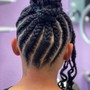 Feed in braids