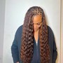 BOHO Knotless Braids- ( X Small)  Mid- Back