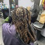 Locs install