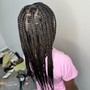 Small knotless Hair included-