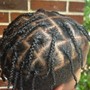 Box plaits braids