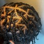 Short knotless Braids (smedium) With Curly Ends