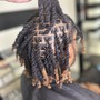 Medium knotless Braids