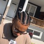 Men's 6 stitch braids