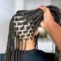 Knotless Box braids - Medium (Mid Back)