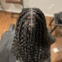 Medium Knotless Braids/Twist (Teen/Adult)