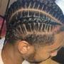 Men's Cornrows / Stitch Braids