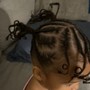 Kids ponytail 6-12