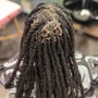 Invisible Locs (Middle Back)