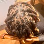 Adult Locs Half Of Head