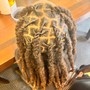 Adult Locs Half Of Head