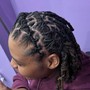 Marley Twist over locs