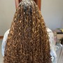 Boho Knotless human hair included