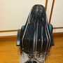 Large Knotless Braids