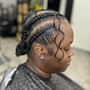 4 Feed in braids