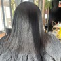 Glamorous Silk out w trim/Deep condition