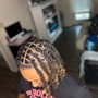 Men box braids