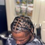 Men box braids