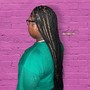 Small Knotless Braids