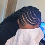 2 Feed ins Braids