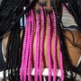 Medium Box Braids