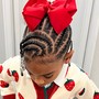 Kid's braided pony