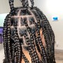 Large Knotless braids