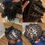 Shampoo + ReTwist + Style ABOVE Shoulder