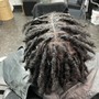 Starter locs with your natural hair