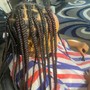 Box Braids on natural hair