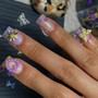 Hand drawn nail art (each)