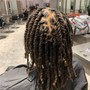 Smedium knotless braids