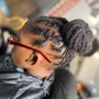 Kids locs retwist and style