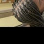 Smedium Knotless Box Braids