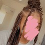 Smedium Knotless Box Braids