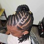 6-9 YEARS OLD Cornrows and Twist