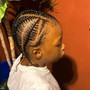 2 Butterfly Cornrows