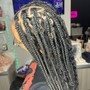 Box Braids French curl