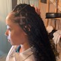 Braids take down w/ ACV spray down