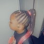 Kid's Knotless Braids