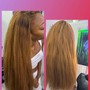 Deluxe Shampoo, Deep Conditioner, Trim, and Blow Dry Straight