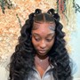 Frontal Lace Closure Sew In hair included